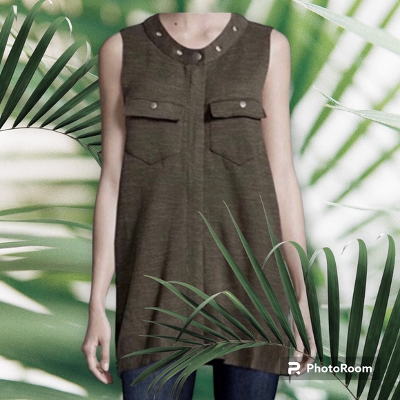 Free People Highway Long Duster Vest - Picture 5 of 12